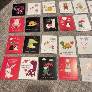 56 Valentines (animal Themed)